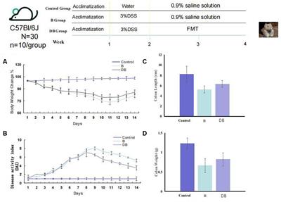 Plateau pika fecal microbiota transplantation ameliorates inflammatory bowel disease manifestations in a mouse model of colitis